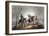 Death of Sir John Moore, La Coruna, Spain, 17th January 1809 (1815)-Thomas Sutherland-Framed Giclee Print