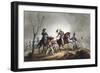 Death of Sir John Moore, La Coruna, Spain, 17th January 1809 (1815)-Thomas Sutherland-Framed Giclee Print