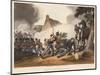 Death of Sir Thomas Picton, Engraved by M. Dubourg, 1819 (Coloured Aquatint)-John Augustus Atkinson-Mounted Giclee Print