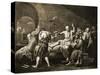 Death of Socrates-Jacques-Louis David-Stretched Canvas