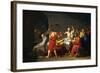 Death of Socrates-Jacques-Louis David-Framed Art Print