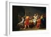 Death of Socrates-Jacques-Louis David-Framed Art Print