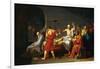 Death of Socrates-Jacques-Louis David-Framed Art Print