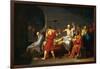 Death of Socrates-Jacques-Louis David-Framed Art Print