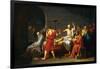 Death of Socrates-Jacques-Louis David-Framed Art Print