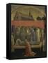Death of St. Francis of Assisi-Lorenzo Monaco-Framed Stretched Canvas