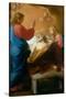 Death of St. Joseph-Pompeo Batoni-Stretched Canvas