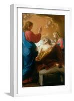 Death of St. Joseph-Pompeo Batoni-Framed Giclee Print