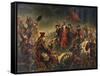 Death of Stanislaw Zolkiewski in a Battle of Cecora 1620, 1877-Walery Eljasz-Radzikowski-Framed Stretched Canvas