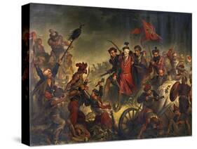 Death of Stanislaw Zolkiewski in a Battle of Cecora 1620, 1877-Walery Eljasz-Radzikowski-Stretched Canvas