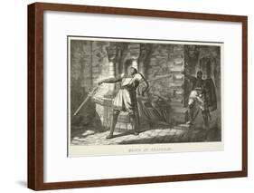 Death of Thankmar-null-Framed Giclee Print