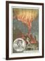 Death of the Balloonist Sophie Blanchard, 1819-null-Framed Giclee Print