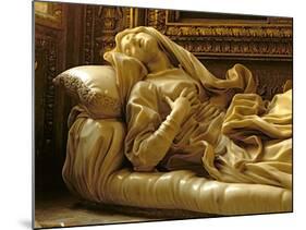 Death of the Blessed Ludovica Albertoni, from the Altieri Chapel, 1674-Giovanni Lorenzo Bernini-Mounted Giclee Print