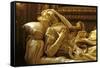Death of the Blessed Ludovica Albertoni, from the Altieri Chapel, 1674-Giovanni Lorenzo Bernini-Framed Stretched Canvas