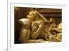 Death of the Blessed Ludovica Albertoni, from the Altieri Chapel, 1674-Giovanni Lorenzo Bernini-Framed Giclee Print