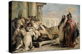 Death of the Dido, 1757-Giovanni Battista Tiepolo-Stretched Canvas