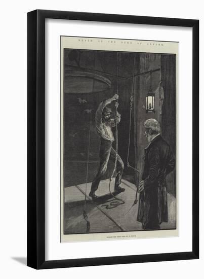 Death of the Duke of Albany-null-Framed Giclee Print