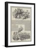 Death of the Duke of Wellington-Sir John Gilbert-Framed Giclee Print