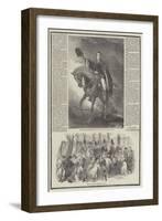 Death of the Duke of Wellington-Sir John Gilbert-Framed Giclee Print