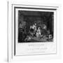 Death of the Earl, Plate V of Marriage a La Mode, 1833-TE Nicholson-Framed Giclee Print