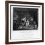 Death of the Earl, Plate V of Marriage a La Mode, 1833-TE Nicholson-Framed Giclee Print