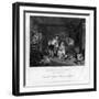 Death of the Earl, Plate V of Marriage a La Mode, 1833-TE Nicholson-Framed Giclee Print