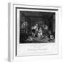 Death of the Earl, Plate V of Marriage a La Mode, 1833-TE Nicholson-Framed Giclee Print