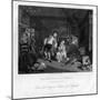 Death of the Earl, Plate V of Marriage a La Mode, 1833-TE Nicholson-Mounted Giclee Print