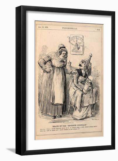 Death of the 'Entente Cordiale', 1870-Wevill & Hammar-Framed Giclee Print