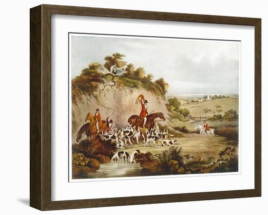 Death of the Fox-D. Wolstenholme-Framed Art Print