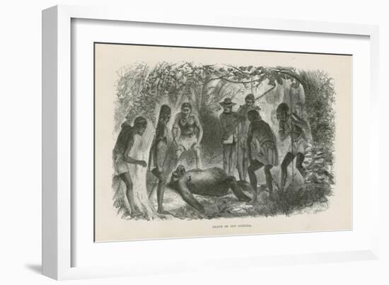 Death of the Gorilla-null-Framed Giclee Print