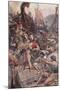 Death of the Persian Admiral at Salamis-William Rainey-Mounted Giclee Print