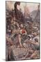 Death of the Persian Admiral at Salamis-William Rainey-Mounted Giclee Print