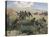 Death of the Prince Imperial in Zululand, 1 June 1879-Paul Joseph Jamin-Stretched Canvas