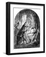 Death of the Prince of Wales, Son of King George II-C Sheeres-Framed Giclee Print