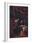 'Death of the Virgin', c1606-Michelangelo Caravaggio-Framed Giclee Print