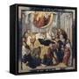 Death of the Virgin Mary - St. Matthew and St. Mark-Hugo Van Der Goes-Framed Stretched Canvas