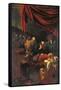 Death of the Virgin Mary-Caravaggio-Framed Stretched Canvas