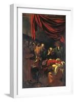 Death of the Virgin Mary-Caravaggio-Framed Art Print