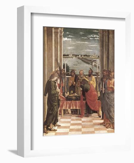 Death of the Virgin-Andrea Mantegna-Framed Art Print