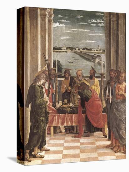 Death of the Virgin-Andrea Mantegna-Stretched Canvas