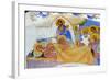 Death of Virgin, Fresco, Church of Assumption (1834), Sokolski Monastery (19th Century), Bulgaria-null-Framed Giclee Print