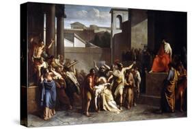 Death of Virginia-Vincenzo Camuccini-Stretched Canvas