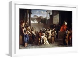 Death of Virginia-Vincenzo Camuccini-Framed Giclee Print