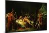 Death of Viriato, Died 139 Bc, Fought Against Romans-Federico de Madrazo y Kuntz-Mounted Giclee Print