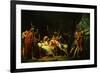 Death of Viriato, Died 139 Bc, Fought Against Romans-Federico de Madrazo y Kuntz-Framed Giclee Print