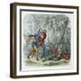 Death of Warwick the Kingmaker, Battle of Barnet, 1471 (1864)-James William Edmund Doyle-Framed Giclee Print