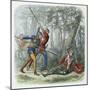 Death of Warwick the Kingmaker, Battle of Barnet, 1471 (1864)-James William Edmund Doyle-Mounted Giclee Print