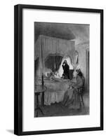 Death of Washington-Howard Pyle-Framed Art Print