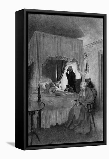 Death of Washington-Howard Pyle-Framed Stretched Canvas